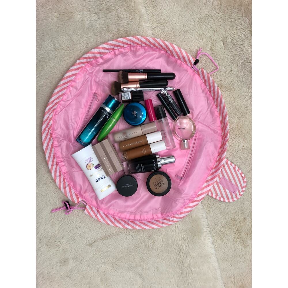 Cosmetic/ toy catch all bag- Navy blue fox - Picture 5 of 8